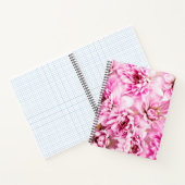 Roze Chrysanthemum Flower Notitieboek (Binnen)