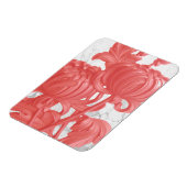 Roze Chrysanthemum Magneet (Linkerzijde)