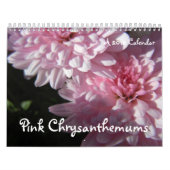 Roze Chrysanthemums, A 2012-agenda Kalender (Hoes)
