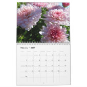 Roze Chrysanthemums, A 2012-agenda Kalender (Feb 2027)