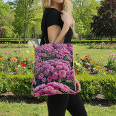 Roze Chrysanthemums Boodschappentas Tote Bag