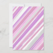 Roze Circles Birthday Girl Kaart (Achterkant)