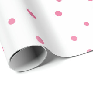 Roze cirkels cadeaupapier