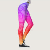 roze cirkels leggings (Rechts)