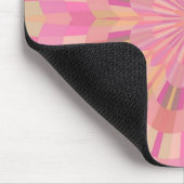 Roze cirkels muismat (Hoek)