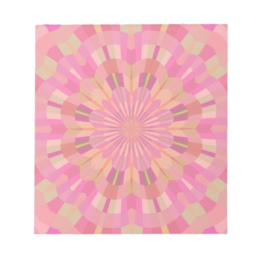 Roze cirkels notitieblok (Voorkant)