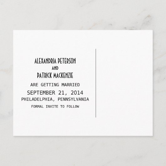 Roze  cirkels opslaan Briefkaart Datum (Achterkant)