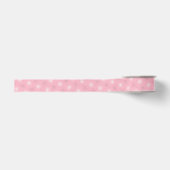 Roze cirkels patroon grosgrain lint (Voorkant)