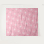 Roze cirkels patroon wandkleed (Voorkant (horizontaal))