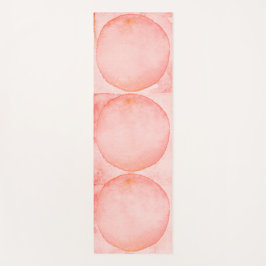 Roze cirkels yogamat