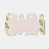Roze citroen favorietendoos bedankdoosjes (Uitgevouwen)