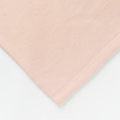Roze Citroen Modern Vrouwelijk Citrus Fleece Deken (Hoek)