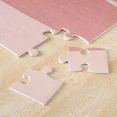 Roze Citroen Modern Vrouwelijk Citrus Legpuzzel (Zijkant)