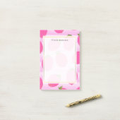 Roze Citroenen Limonade Zomer Fruit Pret Helder Post-it® Notes (Op bureau)