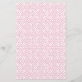  Roze Citroenen Vrijgezellenfeest Bingo Game Kaart (Achterkant)