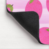 Roze citroenen Waterverf zomerfruit Muismat (Hoek)