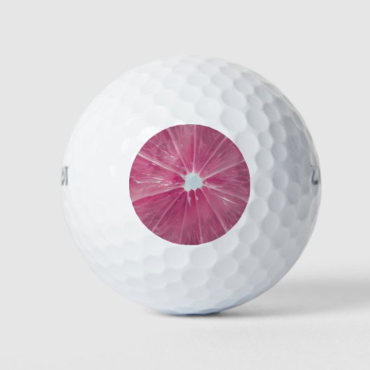 Roze citrusvruchten golfballen (Voorkant)
