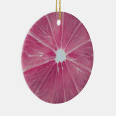 Roze citrusvruchtenoorten keramisch ornament (Rechts)