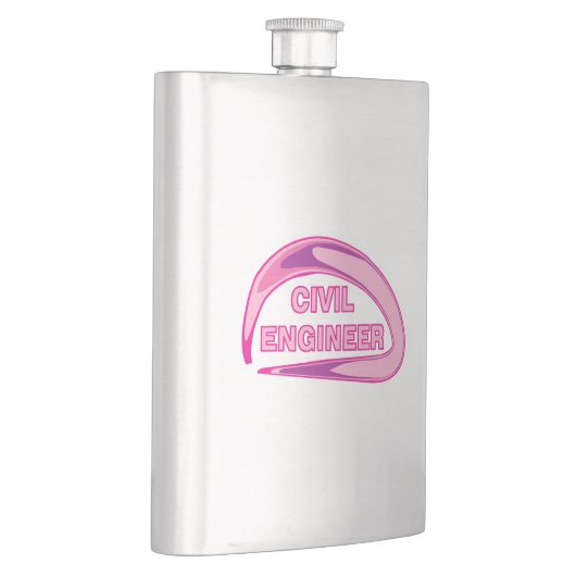 Roze civiel ingenieur flacon (Rechts)