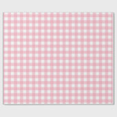Roze Classic Buffalo Pset Pattern Onderzetter Cadeaupapier (Vlak)