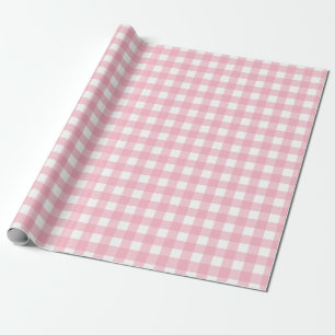 Roze Classic Buffalo Pset Pattern Onderzetter Cadeaupapier