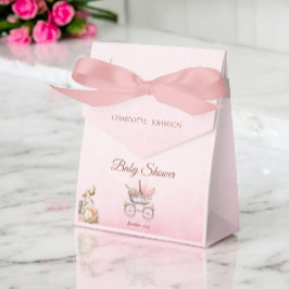  Roze Classic Meisje Baby shower Bedankdoosjes