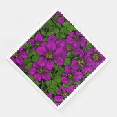 Roze Clematis klimplant Servet (Hoek)