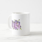 Roze Clematis Koffiemok (Voorkant links)