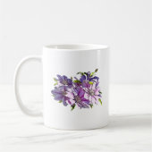 Roze Clematis Koffiemok (Links)