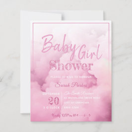 Roze Cloud Baby Girl Baby shower