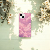Roze Cloud Esthetische iPhone Case Dromerige Sky D