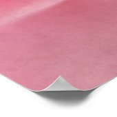 Roze Cloud Garden Roos Bokeh Achtergrond Sjabloon Poster (Hoek)