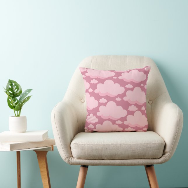 Roze cloud Pillow Kussen (Stoel)