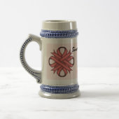 Roze Clover Ribbon Tmpl van Kenneth Yoncich Bierpul (Links)