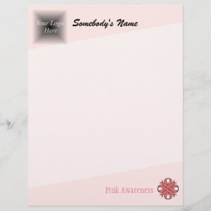 Roze Clover Ribbon van Kenneth Yoncich