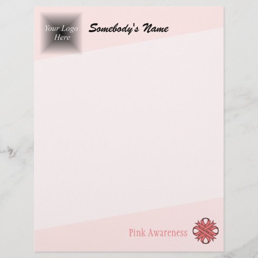 Roze Clover Ribbon van Kenneth Yoncich (Voorkant)