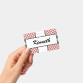 Roze Clover Ribbon van Kenneth Yoncich Badge (Handheld)