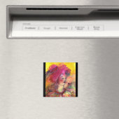 ROZE CLOWN MAGNEET (Insitu (Vaatwasser))