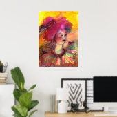 ROZE CLOWN POSTER (Thuiskantoor)