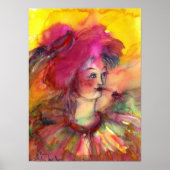ROZE CLOWN POSTER (Voorkant)