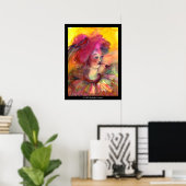 ROZE CLOWN POSTER (Thuiskantoor)