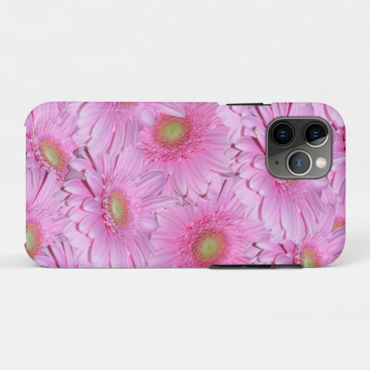 Roze cluster van Gerbera bloem, Case-Mate iPhone Case (Achterkant (horizontaal))
