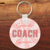 Roze Coach Sleutelhanger (Voorkant)