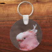 Roze Cockato Sleutelhanger (Voorkant)