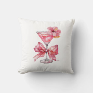 Roze Cocktail Decoratief Kussen