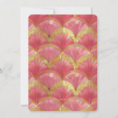 Roze cocktail, het is mijn verjaardag kaart (Achterkant)