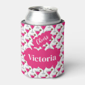 Roze cocktail Name Cheers Blikjeskoeler (Blikje Voorkant)