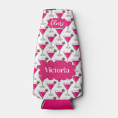 Roze cocktail name Cheers Seltzer can Co. Flesjeskoeler (Voorkant)