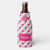 Roze cocktail name Cheers Seltzer can Co. Flesjeskoeler (Fles Voorkant)