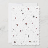 Roze Cocktail Uitnodiging 40e Verjaardag (Achterkant)